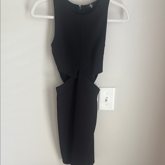 Soprano Black Sleeveless Bodycon Mini Dress - Picture 1 of 1